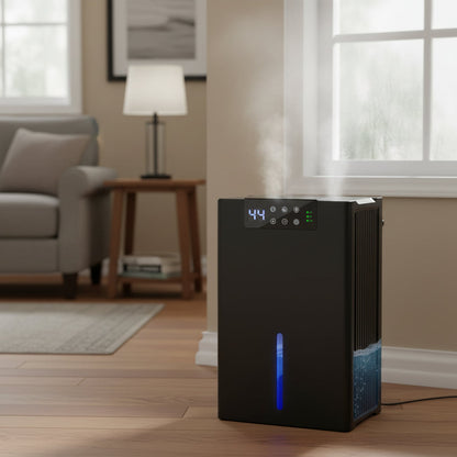 Cooling Basement Dehumidifier Home Compact Quiet Digital