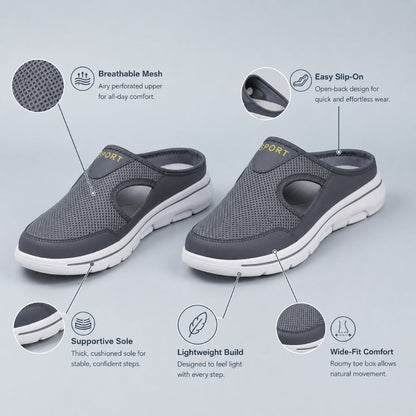 Men's Orthopedic Slippers Slip-On | Footwear
