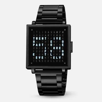 Textual Watch Unique Watch Modern Watch Digital Display