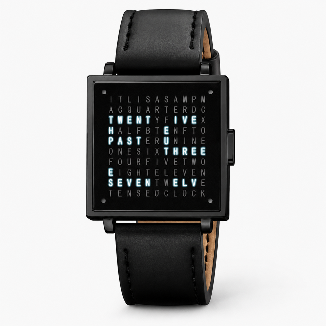 Textual Watch Unique Watch Modern Watch Digital Display