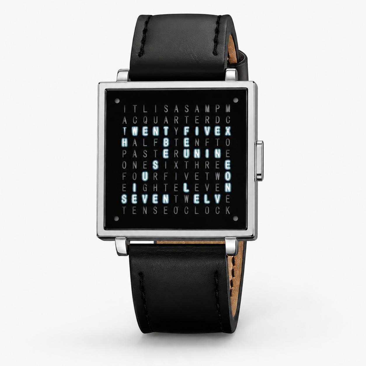 Textual Watch Unique Watch Modern Watch Digital Display