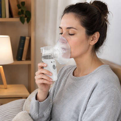 Ultrasonic Nebuliser Portable Compact Design
