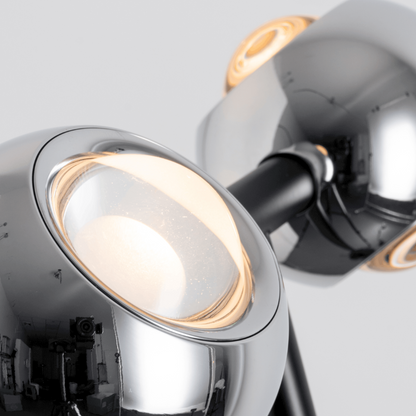 Dual Head Floor Lamp Modern Contemporary Adjustable Arch
