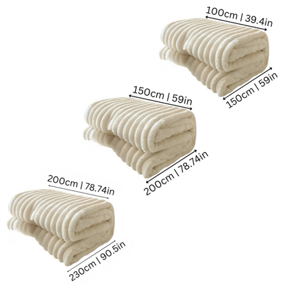 Fleece Throw Blanket Soft Cozy Plush Faux Fur