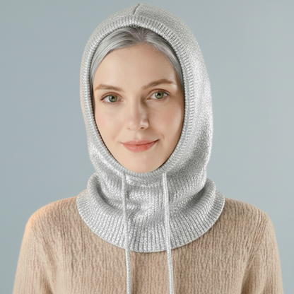 Knit Beanie Cashmere Winter Ribbed Pom-Pom Cold Weather Beanie