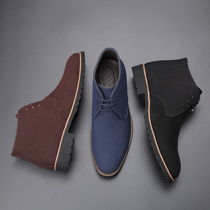 Men's Ankle Boots Slip-On | Casual Footwear