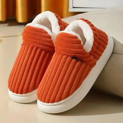 Men's Outdoor Plush Slippers Slip-On | Casual Footwear