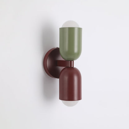 Modern Wall Lamp Indoor Lighting Dual Bulb Design