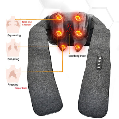 Neck Massager Shoulder Massager Soothing Heat Relief