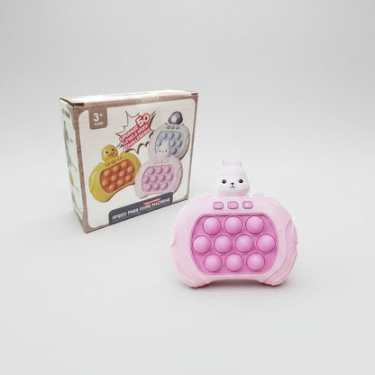 Portable Game Console Pop It Reflex Game Fun Push Bubble Toy