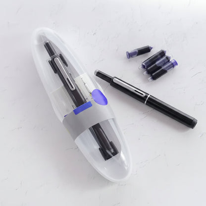 Smooth Writing Retractable Ergonomic Fountain Pen Office Use