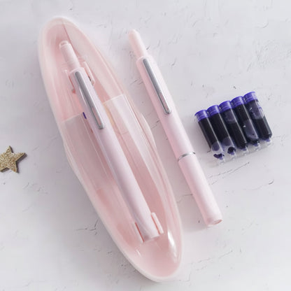Smooth Writing Retractable Ergonomic Fountain Pen Office Use