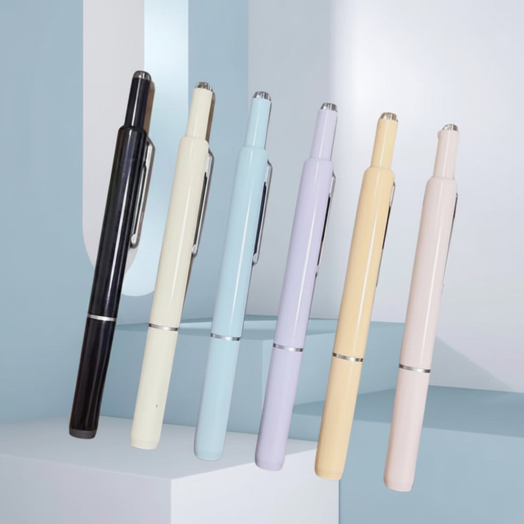 Smooth Writing Retractable Ergonomic Fountain Pen Office Use