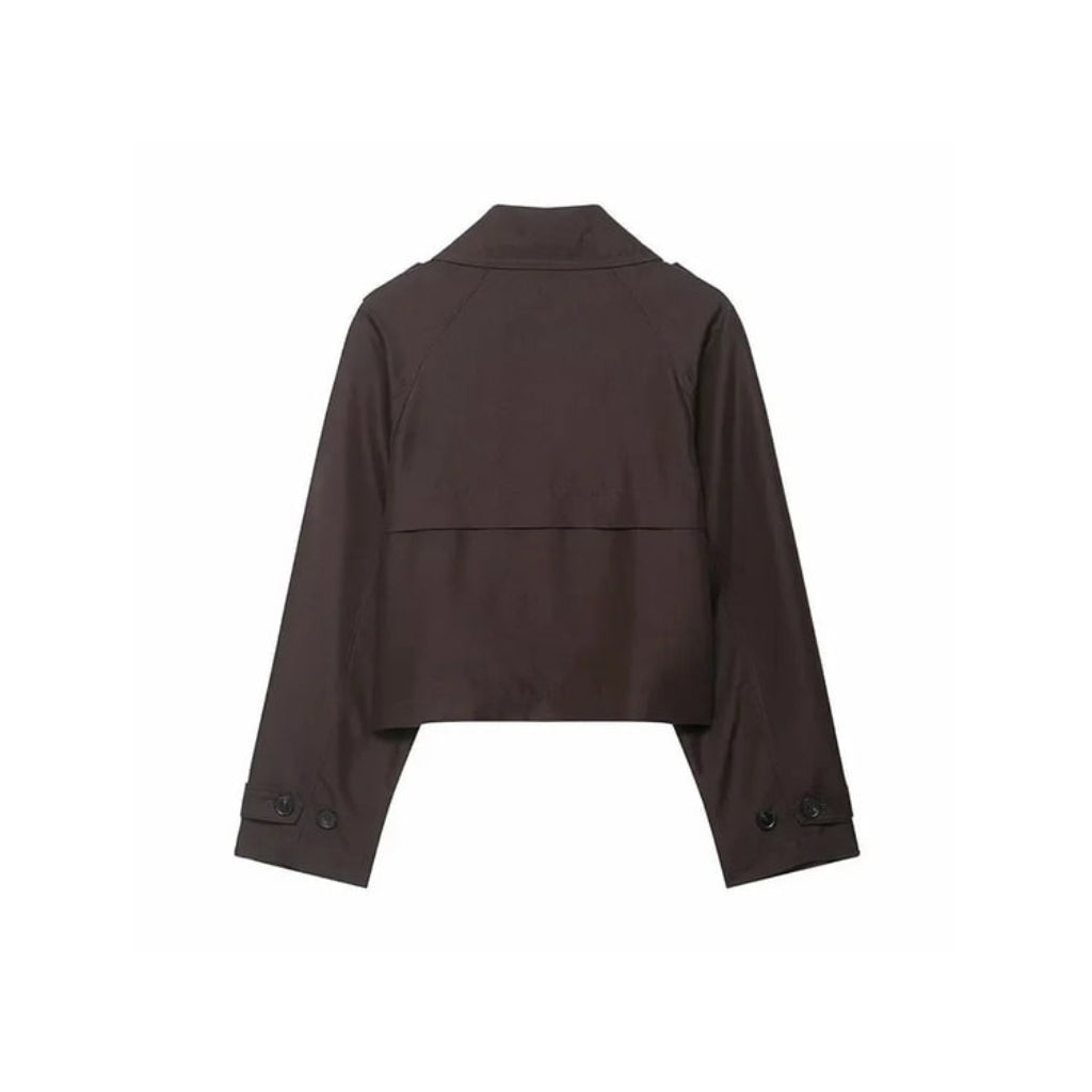 Women's Cropped Trench Coat Short | Outerwear